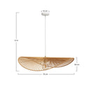 Suspension Mada en papier de corde 75 cm