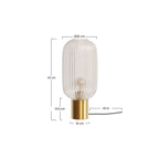 Lou - Fluted Glass Table Lamp