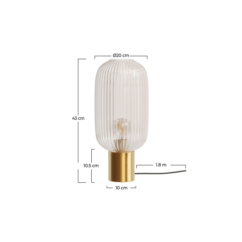 Lou Design Lamp - Transparent