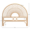 Tête de lit Bahia en rotin 160 cm