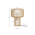 Verra - Fluted Glass Table Lamp