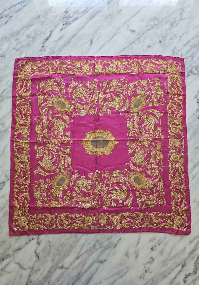 Foulard Dior Xl Vintage Baroque