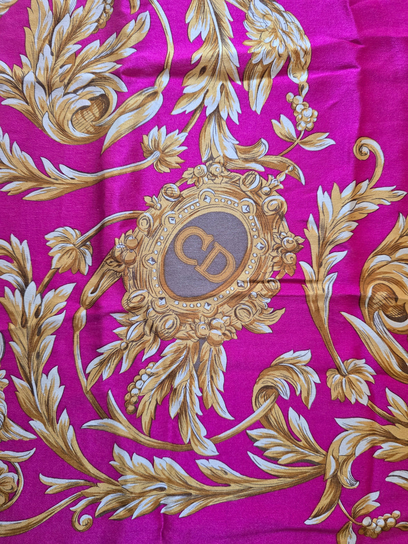 Foulard Dior Xl Vintage Baroque