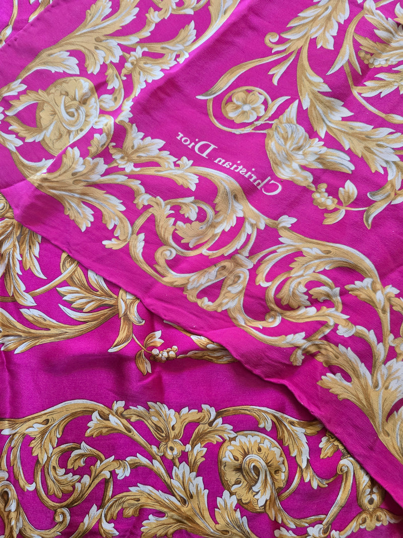 Foulard Dior Xl Vintage Baroque