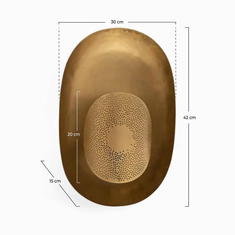Djaby Designer Wall Light - Gold
