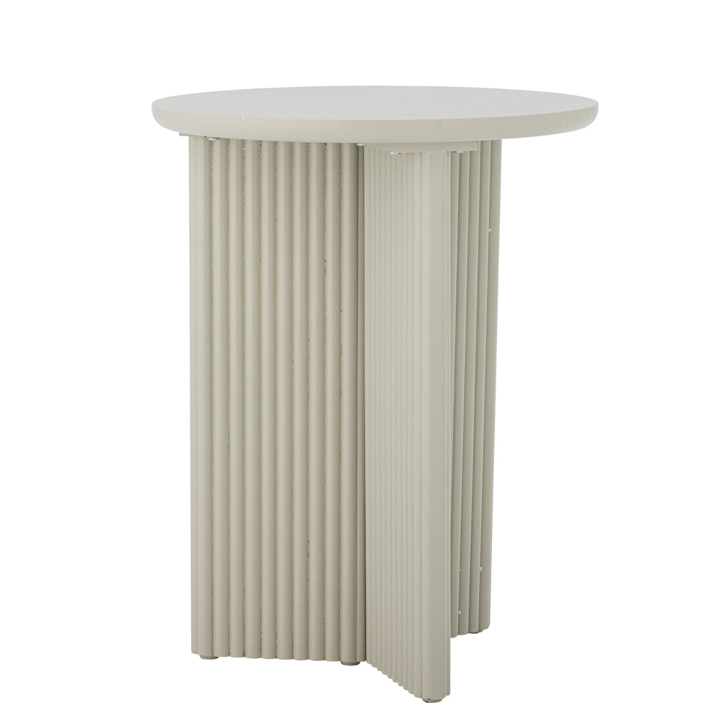 Edith - Side Table - White - Pine
