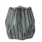 Hadya - Candle Holder - Blue - Stoneware