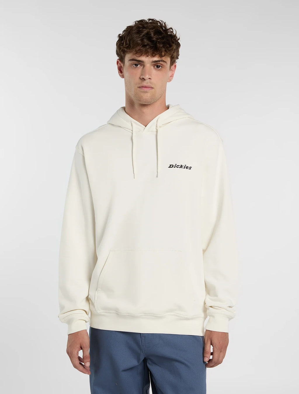 Dickies Loretto Felpa Con Cappuccio, Uomo, Taglia: Medium, Ecru - Ecru