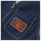 Dickies x Harley-Davidson Sleeveless Denim Jacket - Rinsed Indigo Blue