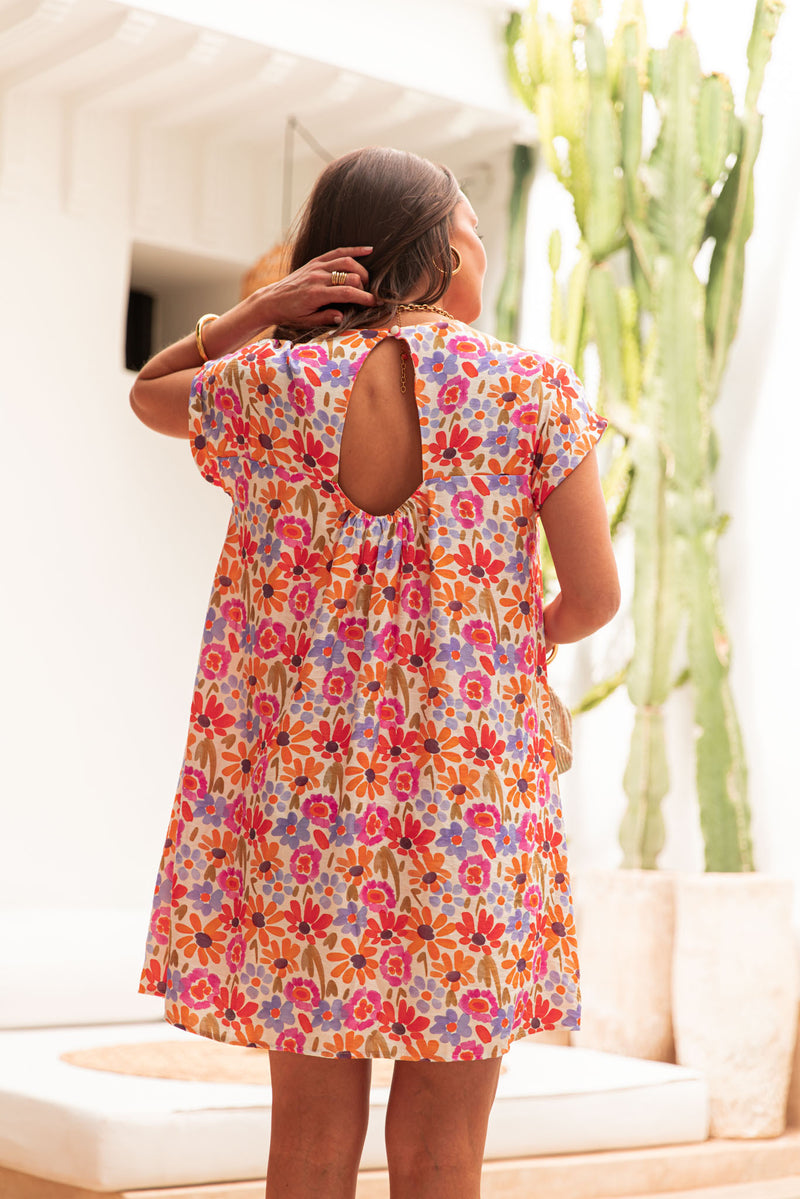 DOLLY Rose - Combishort Fleurie