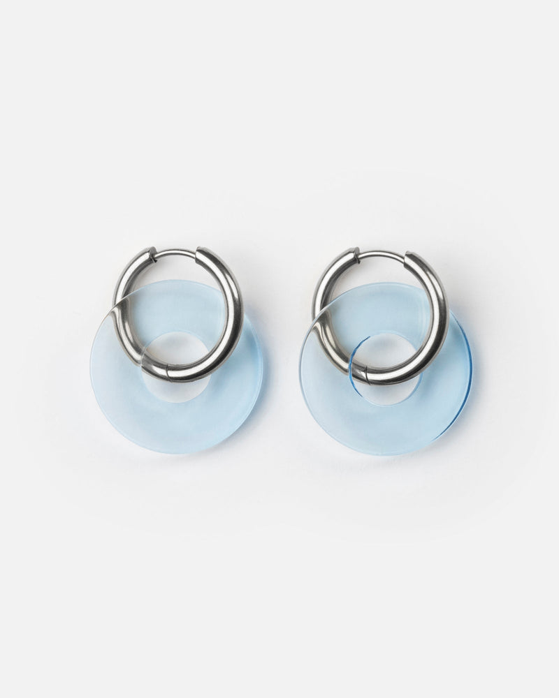 Pendientes Donut - Azul