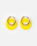 Pendientes Donut - Amarillo