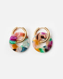 Donut Earrings - Confetti
