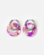 Boucles D'Oreilles Donuts - Pink