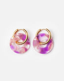 Pendientes Donut - Rosa