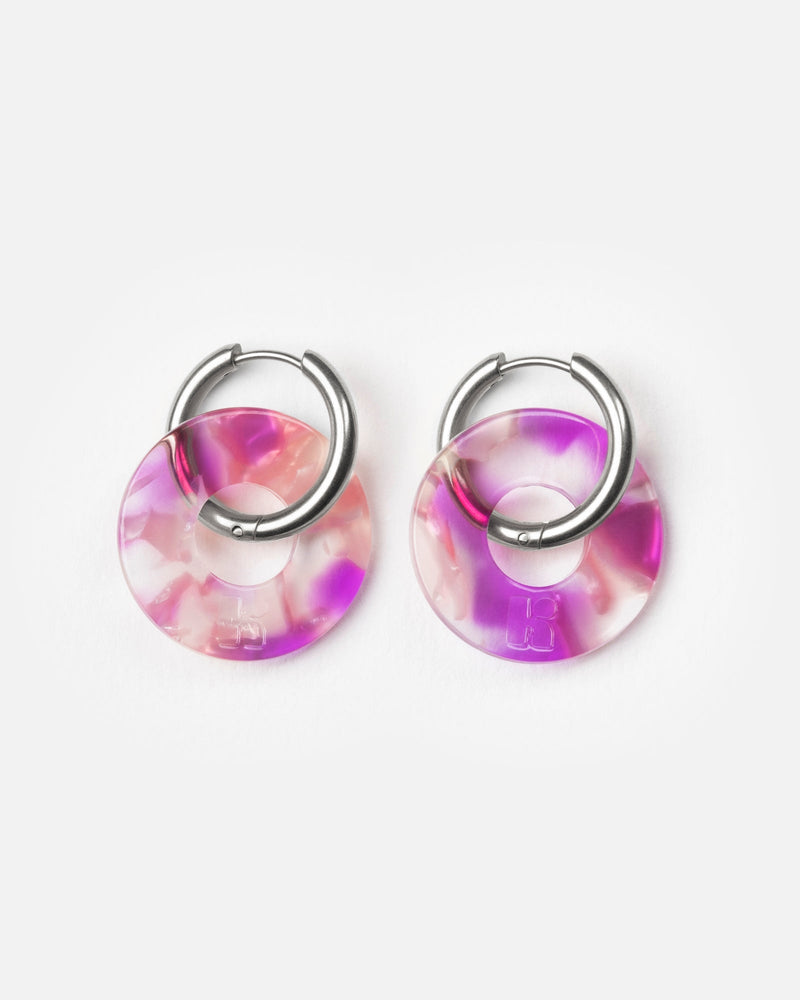Pendientes Donut - Rosa