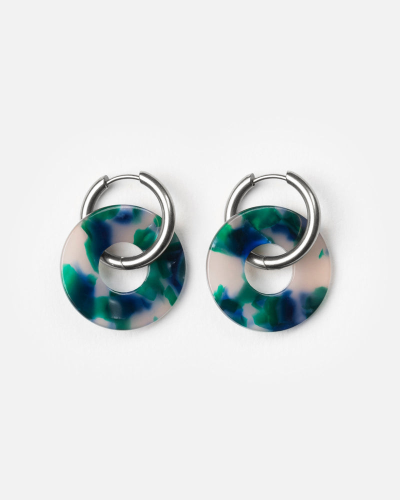 Pendientes Donut - Verde