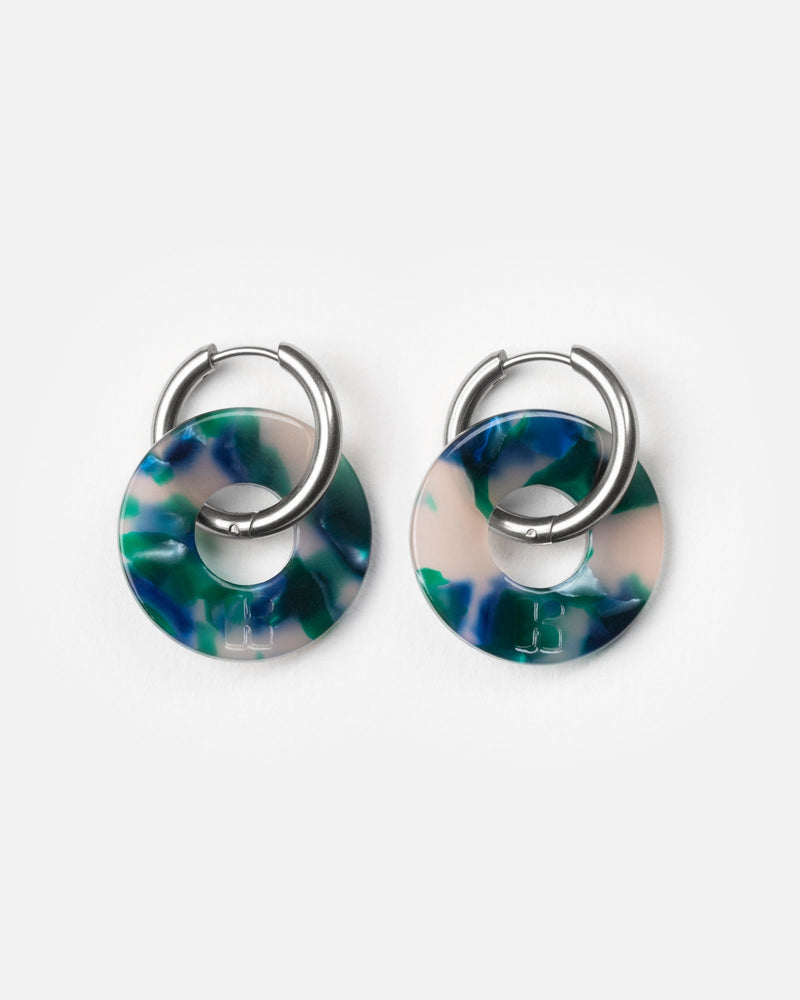 Pendientes Donut - Verde