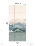 Fresque Douce Montagne - Prairie