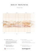 Fresque Douce Montagne - Terre Orange