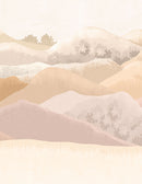 Fresque Douce Montagne - Terre Orange