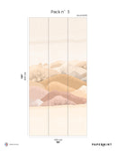 Fresque Douce Montagne - Terre Orange