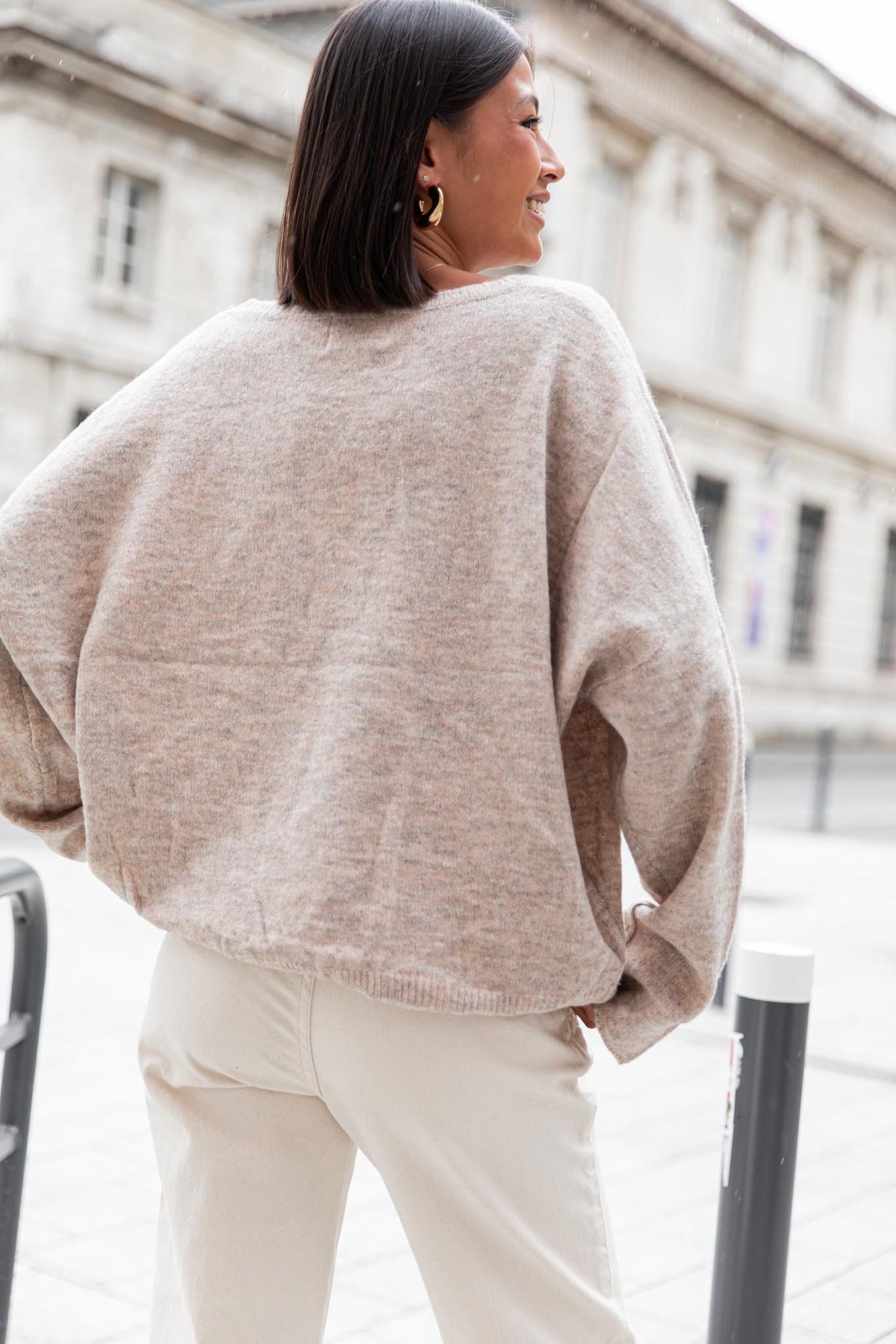 DOUCEUR Beige - Pull Loose