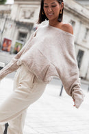 DOUCEUR Beige - Pull Loose