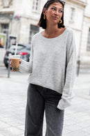 DOUCEUR Gris Clair - Pull Loose