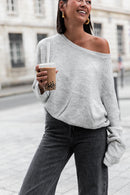DOUCEUR Gris Clair - Pull Loose