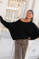 DOUCEUR Noir - Pull Loose