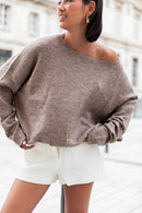 DOUCEUR Taupe - Pull Loose