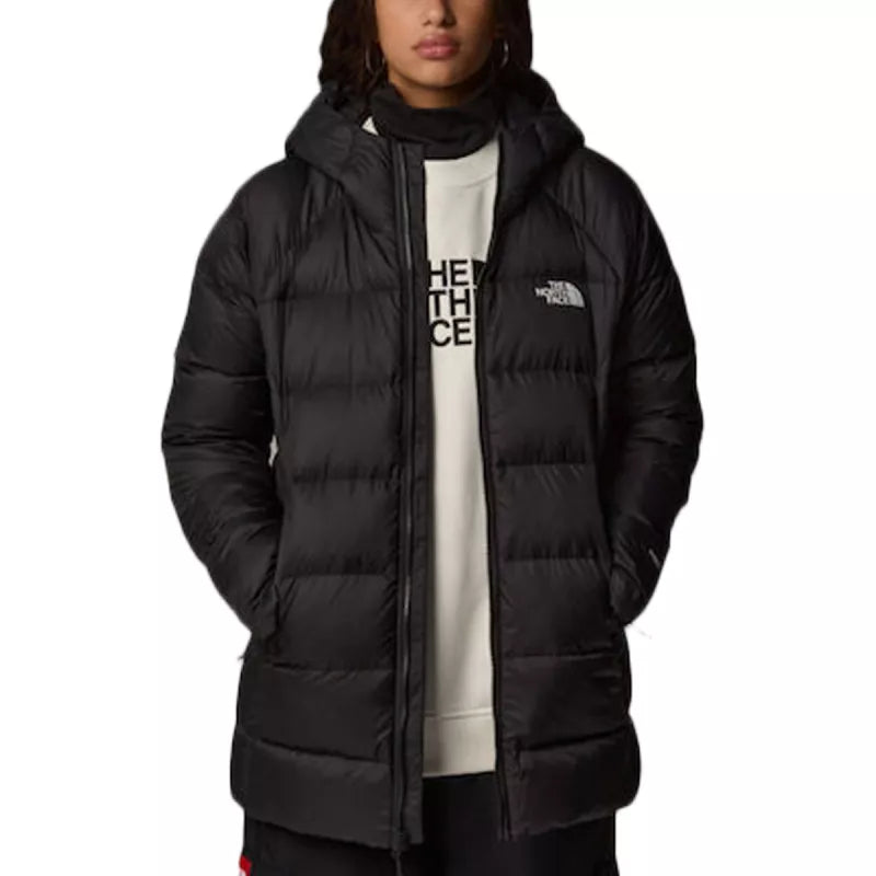 Doudoune À Capuche Femme Hyalite - Noir/Blanc