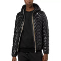 Plumífero Con Capucha K-Way Lily Quilted Warm - Negro