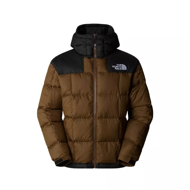 The North Face - Doudoune À Capuche M Lhotse - Marron/Noir