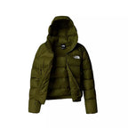The North Face - Doudoune À Capuche W Hyalite - Kaki/Blanc