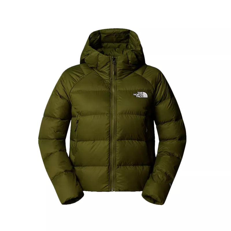 The North Face - Doudoune À Capuche W Hyalite - Kaki/Blanc