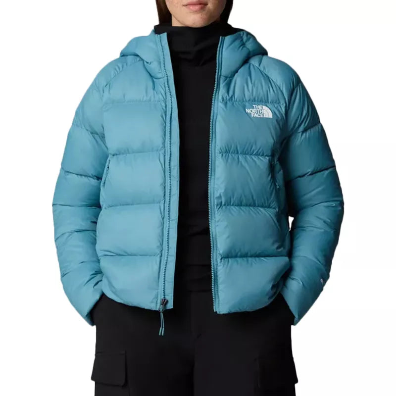 The North Face - Chaqueta de plumón con capucha W Hyalite - Azul agua/Azul cielo