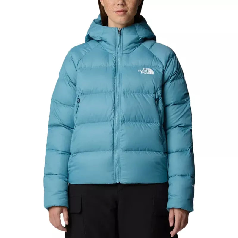 The North Face - Chaqueta de plumón con capucha W Hyalite - Azul agua/Azul cielo