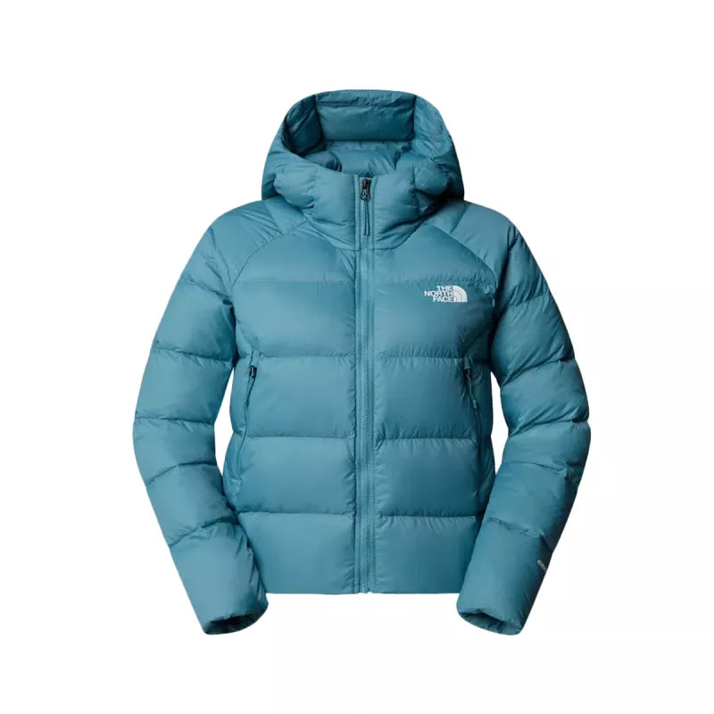 The North Face - Chaqueta de plumón con capucha W Hyalite - Azul agua/Azul cielo
