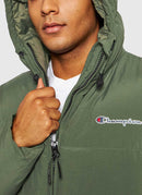 Champion - Doudoune À Capuche Hooded - Vert - Homme