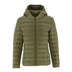 Doudoune À Capuche Carla Basic - Vert - Enfant