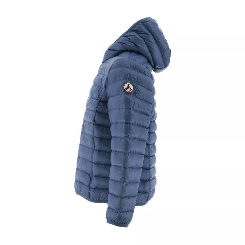 Doudoune À Capuche Hugo Basic - Bleu - Enfant