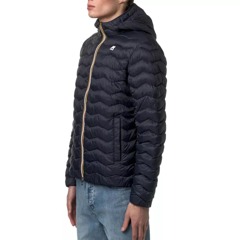 Plumífero con capucha K-Way Jack Eco Warm - Azul