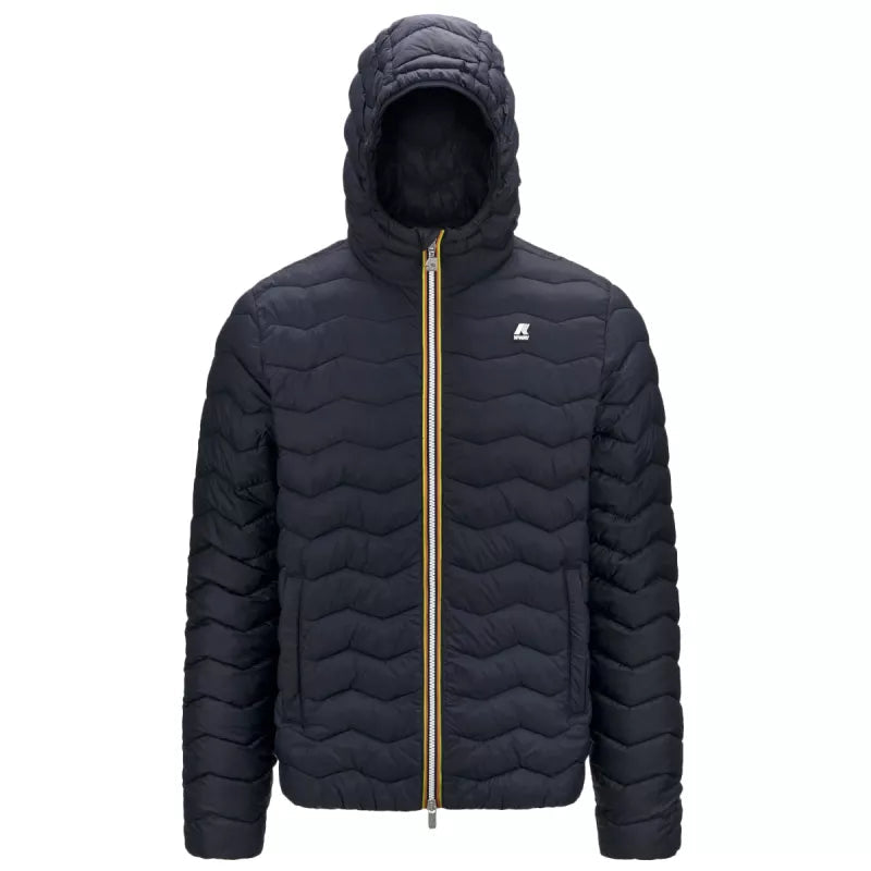 Plumífero con capucha K-Way Jack Eco Warm - Azul