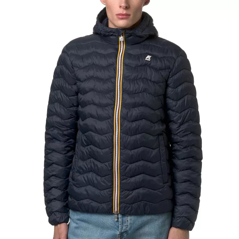 Plumífero con capucha K-Way Jack Eco Warm - Azul