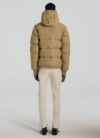 Fursac - Anorak de algodón técnico - Camel - Hombre