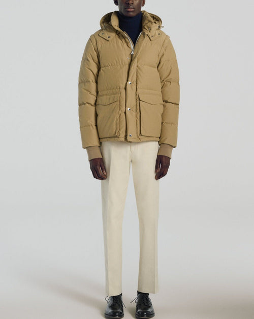 Fursac - Doudoune En Coton Technique - Camel - Homme