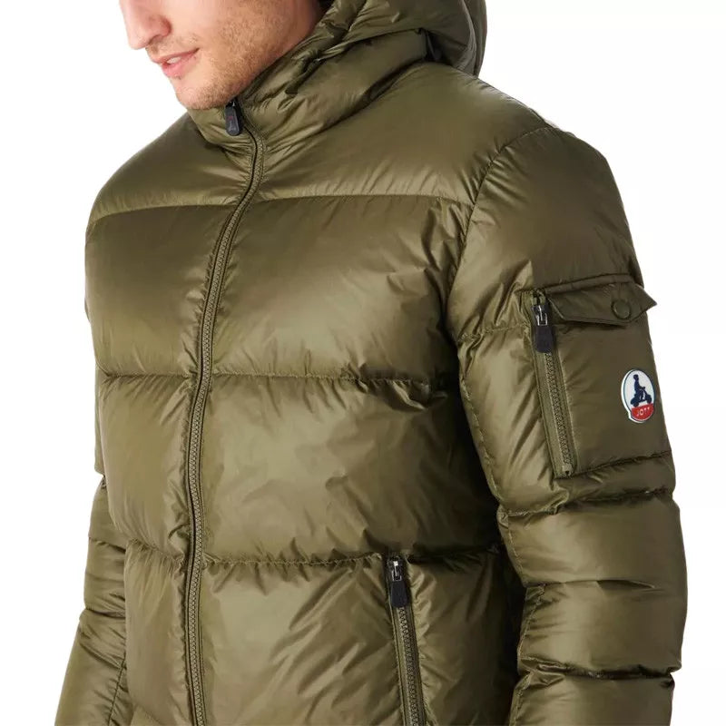 Jott - Doudoune À Capuche Homme Java - Vert Foncé