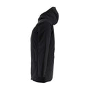 Moscow Long Reversible Hooded Down Jacket - Black - Women